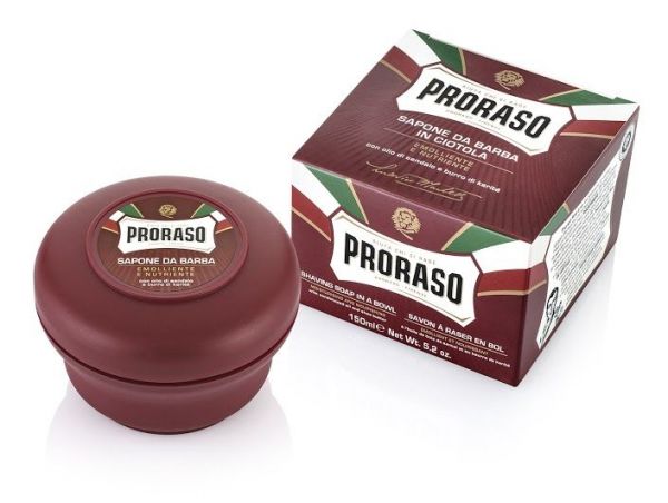 Proraso Shaving Soap with Sandalwood & Shea Butter, 150ml