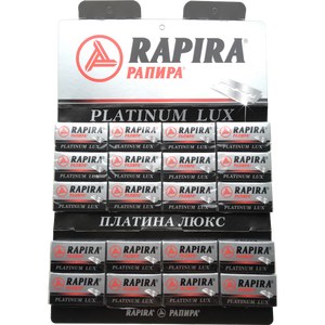 Rapira Platinum Lux Razor Blades, 100pcs - Thumbnail