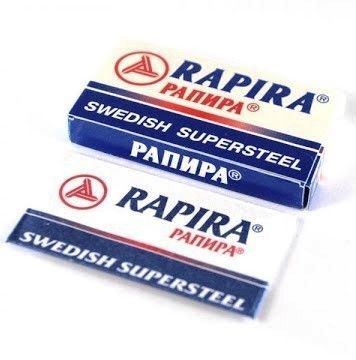 Rapira Swedish Super Steel Razor Blades, 5pcs