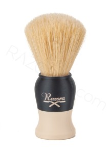 Razora - Razora Synthetic & Boar Shaving Brush, Black