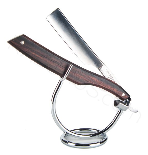 Rheinische Cutlery Co. Straight Razor, Ebony Wood