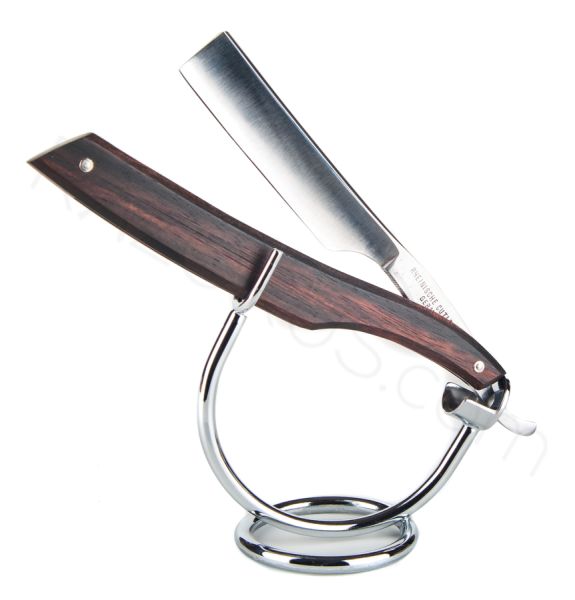 Rheinische Cutlery Co. Straight Razor, Ebony Wood