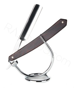 Robert Klaas 4665 Straight Razor, Wenge Wood - Thumbnail