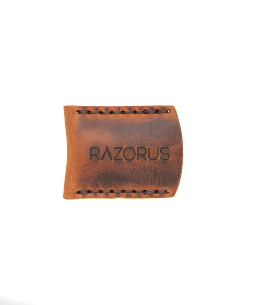 Safety Razor Head Leather Sheath