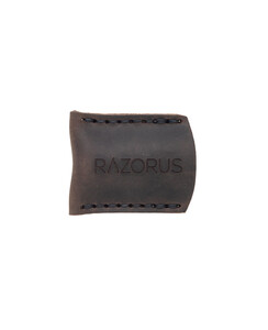 Safety Razor Head Leather Sheath - Thumbnail