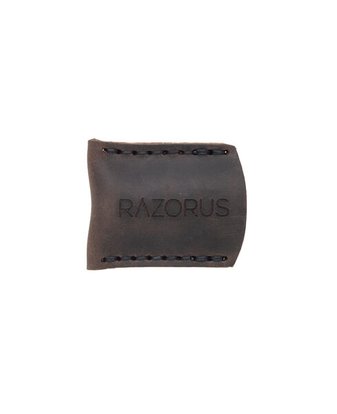 Safety Razor Head Leather Sheath