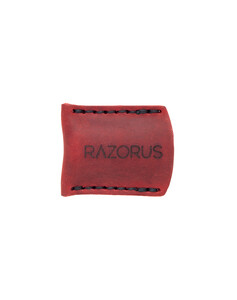 Safety Razor Head Leather Sheath - Thumbnail