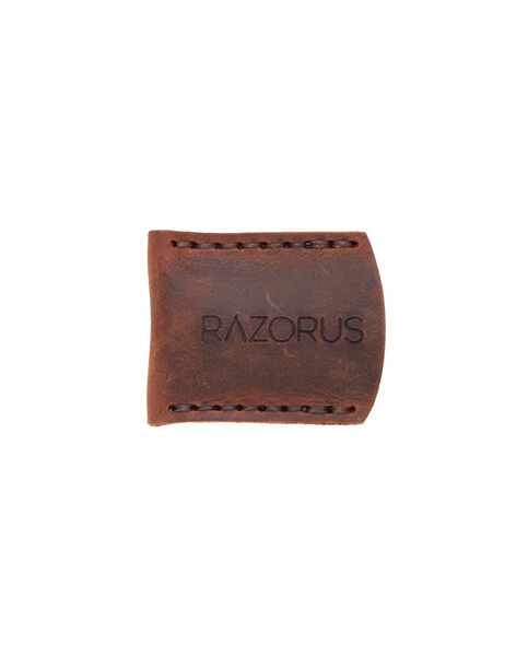 Safety Razor Head Leather Sheath