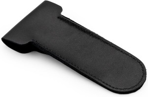 Safety Razor Head Sheath, Black, Leather - Thumbnail
