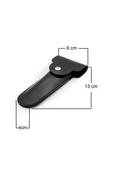 Safety Razor Head Sheath, Black, Synthetic