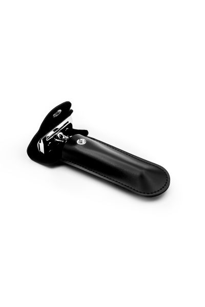 Safety Razor Head Sheath, Black, Synthetic