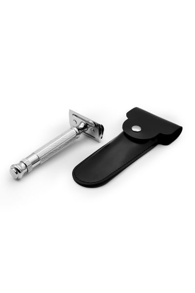 Safety Razor Head Sheath, Black, Synthetic