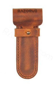 Safety Razor Leather Sheath - Thumbnail