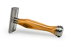Saponificio Varesino Olive Wood Handle Classic Safety Razor