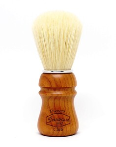 Semogue - Semogue Owners Club Boar Bristle Shaving Brush, Cherry Wood Handle Semogue - Semogue Owners Club Boar Bristle Shaving Brush, Cherry Wood Handle