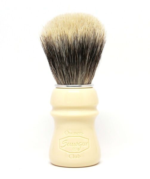 Semogue Owners Club Mistura Badger & Boar Shaving Brush, Taj Handle