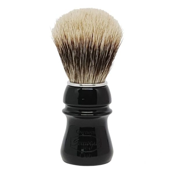 Semogue Owners Club SOC Porsuk Kılı Tıraş Fırçası, Jet Black
