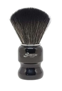 Semogue - Semogue Torga-C5 Onyx Sentetik Tıraş Fırçası, Jet Black