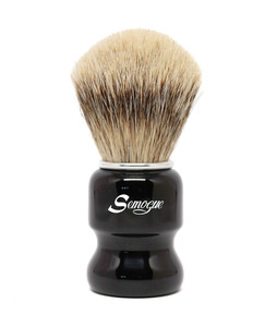Semogue - Semogue Torga-C5 Silvertip Badger Tıraş Fırçası, Jet Black