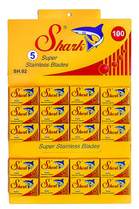 Shark - Shark Super Stainless Tıraş Bıçağı, 100lü