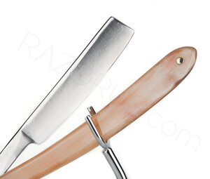 Smith & Hawksley Straight Razor, Horn - Thumbnail