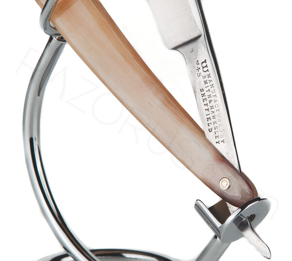 Smith & Hawksley Straight Razor, Horn