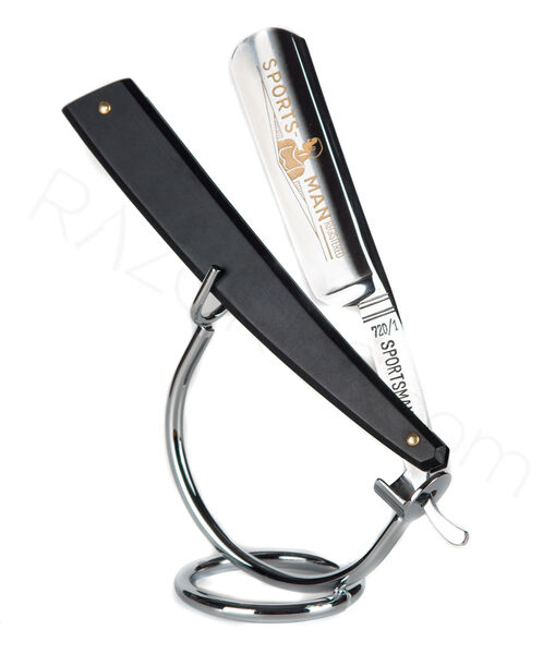 Sportsman 720/1 Straight Razor, Ebony Wood