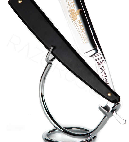 Sportsman 720/1 Straight Razor, Ebony Wood
