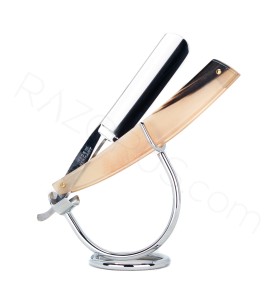 Steinbruck & Drucks Mozart Straight Razor, Horn - Thumbnail