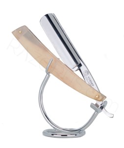 Steinbruck & Drucks Mozart Straight Razor, Horn - Thumbnail