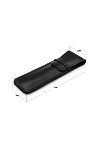Straight Razor Sheath, Black, Synthetic - Thumbnail