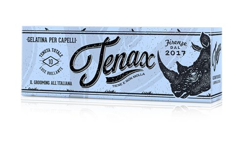 Tenax Hair Gel Total Hold High Shine, 100ml