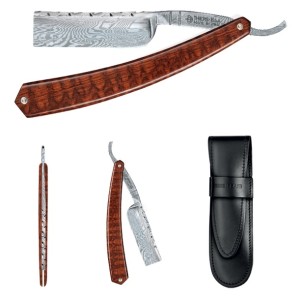 Thiers Issard - Thiers Issard Damascus Straight Razor 6/8