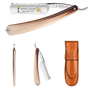 Thiers Issard - Thiers Issard Mouette Straight Razor, Blond Horn