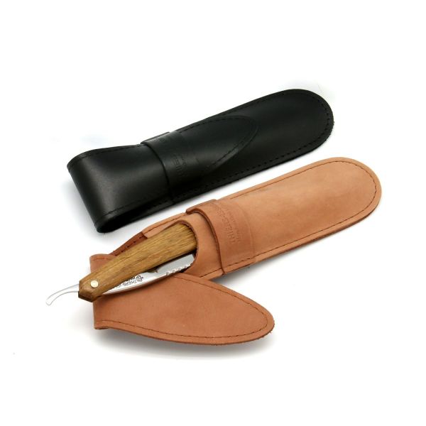 Thiers Issard Straight Razor Leather Wallet, Black