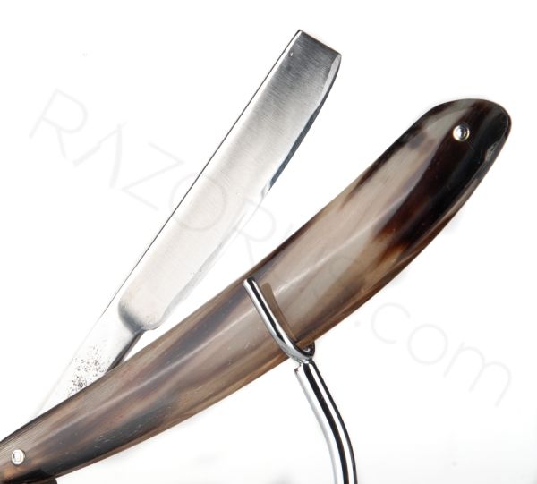 Thomas Radley Cadman & Sons Bengall Straight Razor, Ram’s Horn Scales