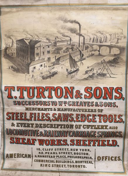 Thomas Turton & Sons Straight Razor, Buffalo Horn