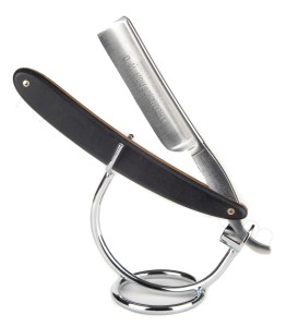 Wilbert Cutlery & Co Straight Razor, Ebony - Thumbnail