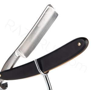 Wilbert Cutlery & Co Straight Razor, Ebony - Thumbnail