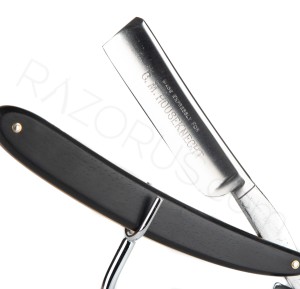 Wilbert Cutlery & Co Straight Razor, Ebony - Thumbnail