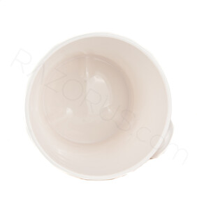 Yaqi ABS Plastic Shaving Bowl, White - Thumbnail