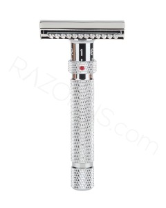 Yaqi Adjustable Double Edge Safety Razor, Chrome - Thumbnail