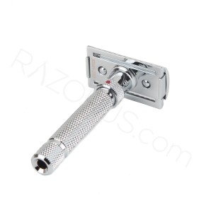 Yaqi Adjustable Double Edge Safety Razor, Chrome - Thumbnail