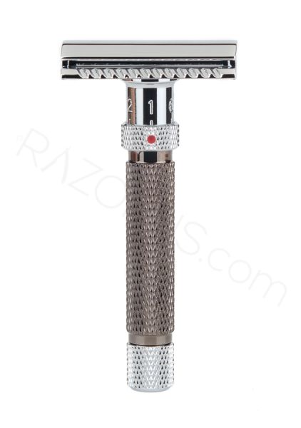 Yaqi Adjustable Double Edge Safety Razor, Graphite