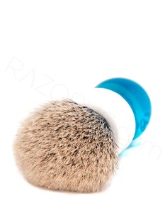 Yaqi Aqua High Mountain Two Band Badger Shaving Brush - Thumbnail