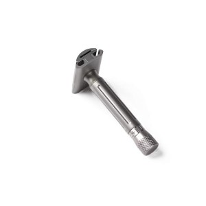 Yaqi Avanti Stainless Steel Adjustable Double Edge Safety Razor, Matte - Thumbnail
