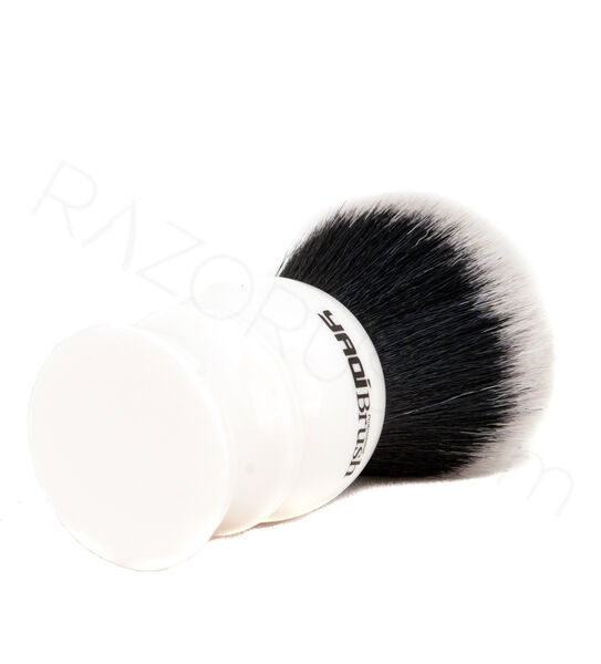 Yaqi Big White Tuxedo Synthetic Shaving Brush