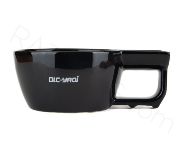 Yaqi Black Ceramic Shaving Bowl