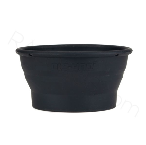 Yaqi Black Color Collapsible Silicone Shaving Bowl