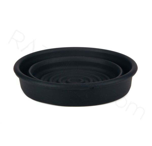 Yaqi Black Color Collapsible Silicone Shaving Bowl